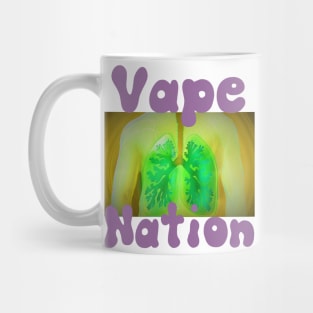 Vape Nation H3 Inspired Healthy Lungs From Vaping Mug